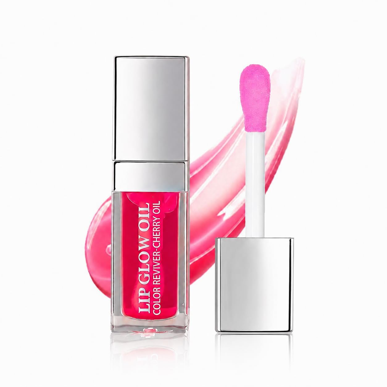 Amazon.com : GECOMO Hydrating Lip Glow Oil, Lip Oil Gloss