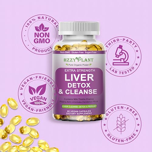 HZZYPLANT Liver Cleanse Detox Softgels