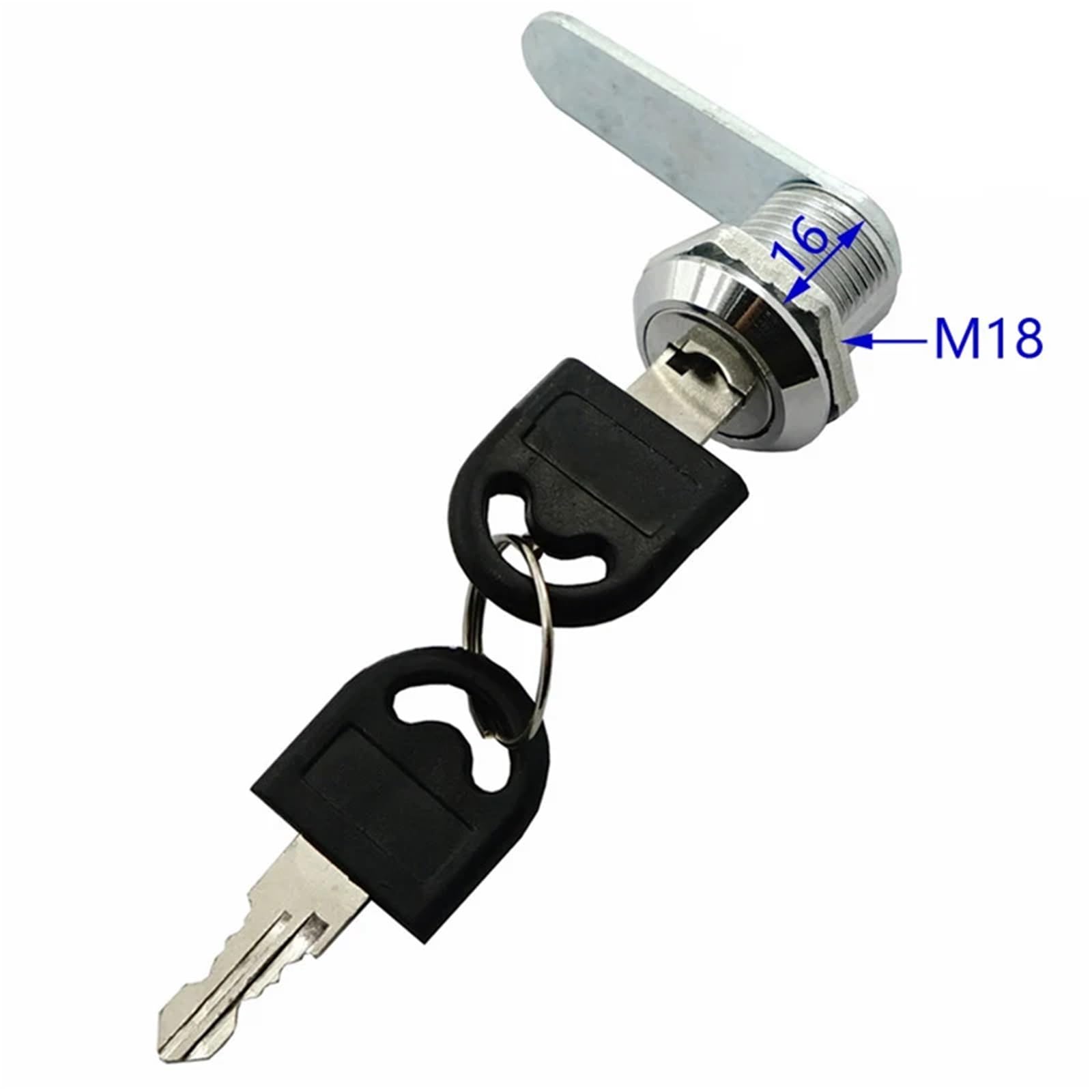 Cerradura para gabinete, 10 unidades, cerradura de leva, barril, cajón, archivador, buzón de correo, muebles, armario para almacenamiento de RV (20 mm)