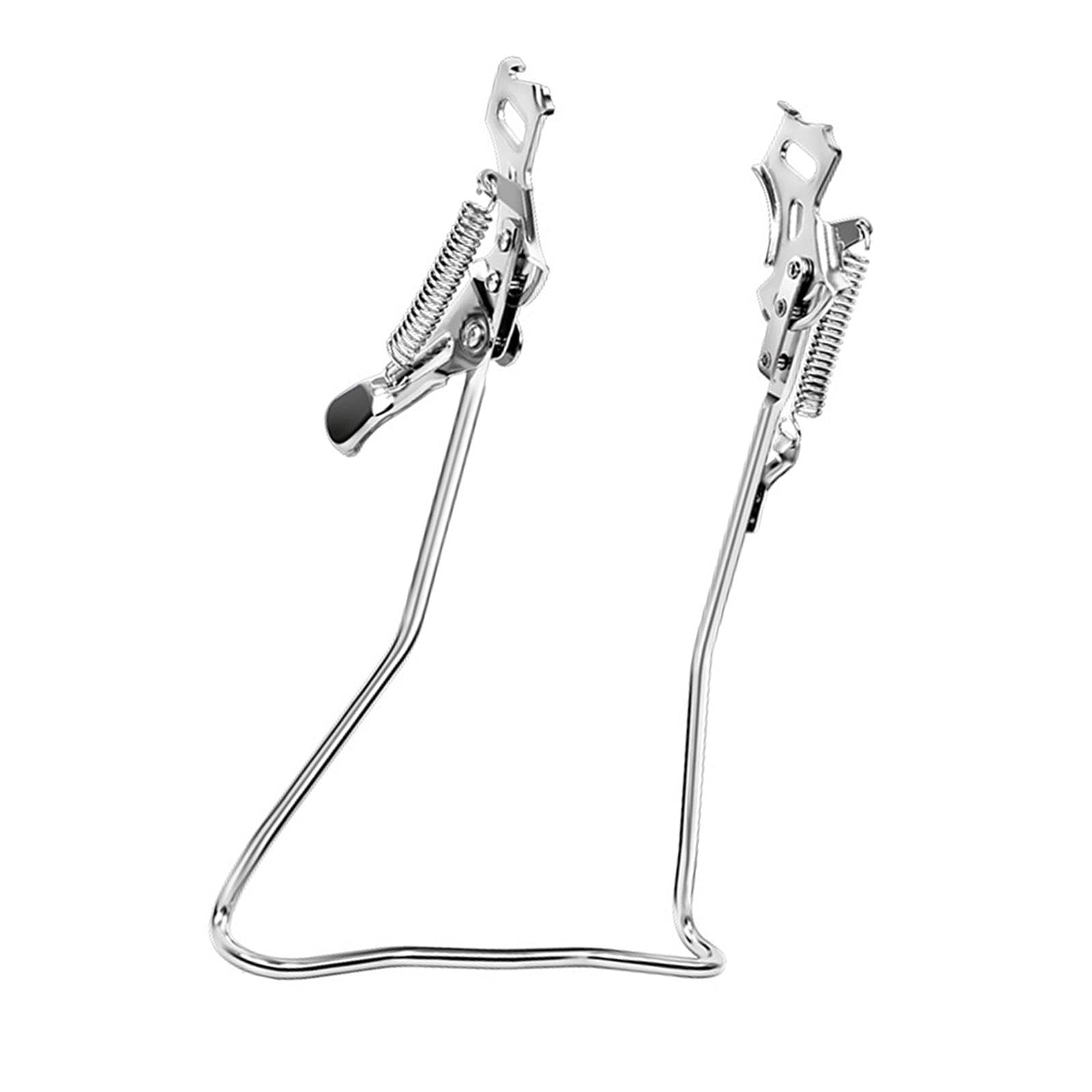 Vaveren Bike Bicycle Kickstand Frame Retro Style Supplies Adjustable Parking Rack Bike Double Foot Stand for Cruiser Bikes, for 26 inch