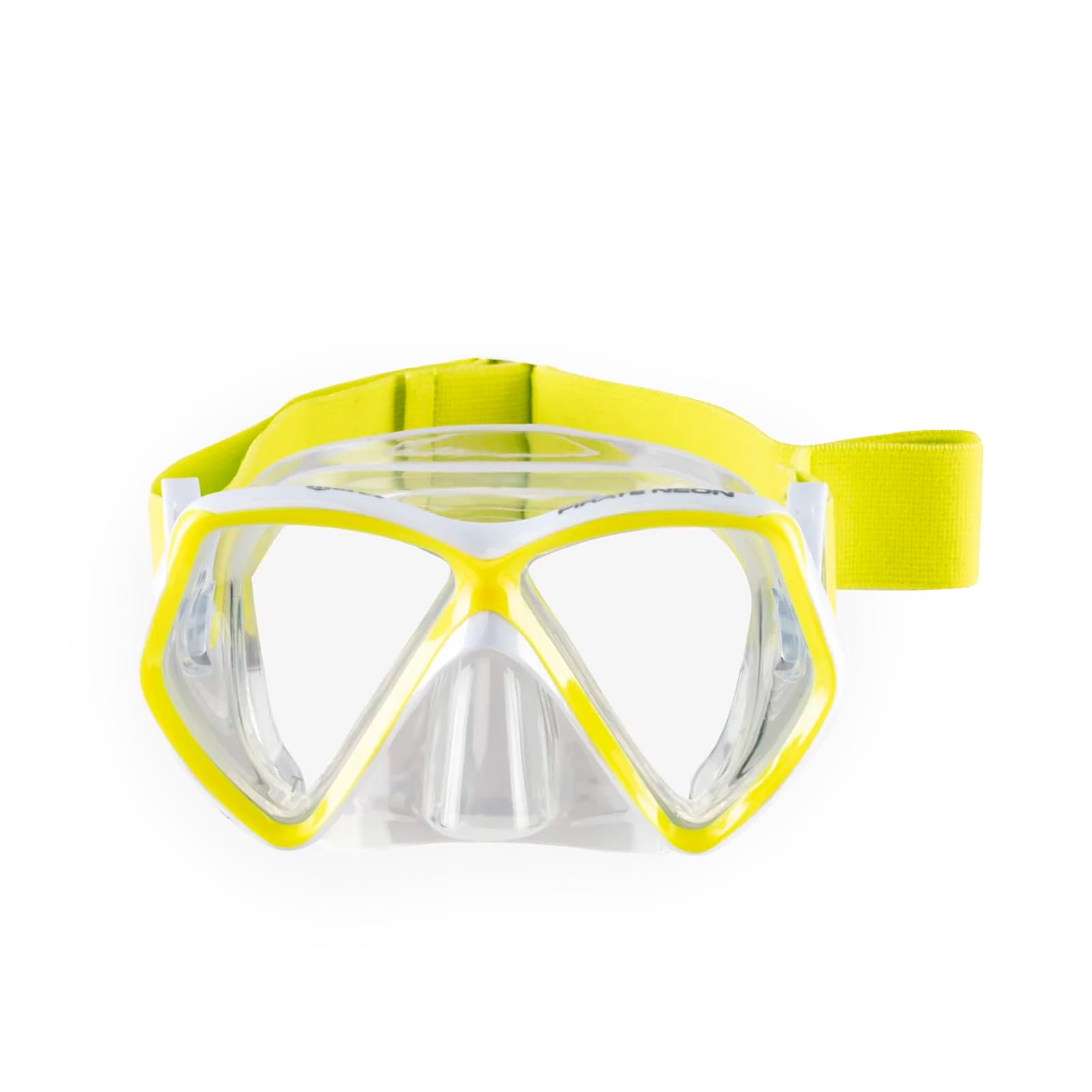 Mares Combo Pirate Neon - 411788 - Kit Mascara y Tubo Snorkel Buceo Pirate Neon Color Am/Bl/TR Niños