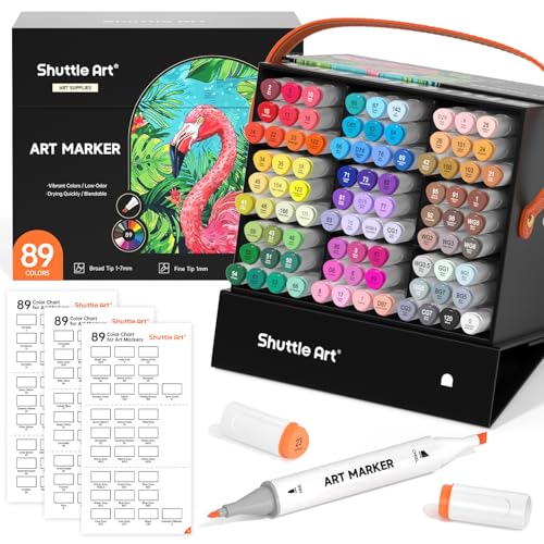 Shuttle Art 89-Color Markers
