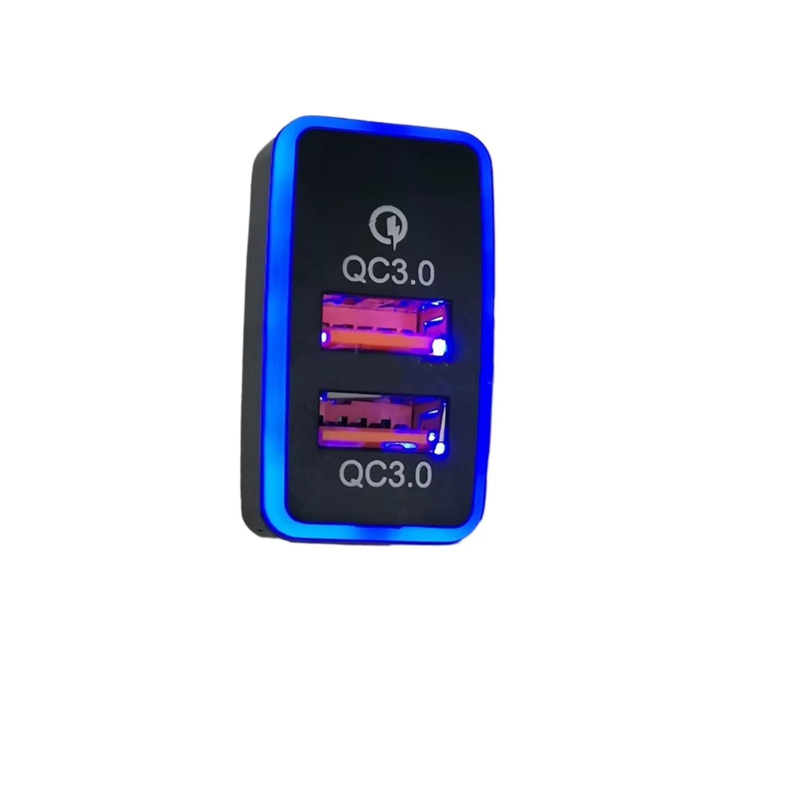 Consola USB Compatible Con Toyota Para Fj Cruiser Para Prado Para Lc120 Coche Cargador Adaptador Transferencia Datos Interfaz Dual QC3.0 Puerto USB