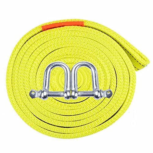 Corde de remorquage 5T avec crochets de sécurité pour tracter un grand SUV
