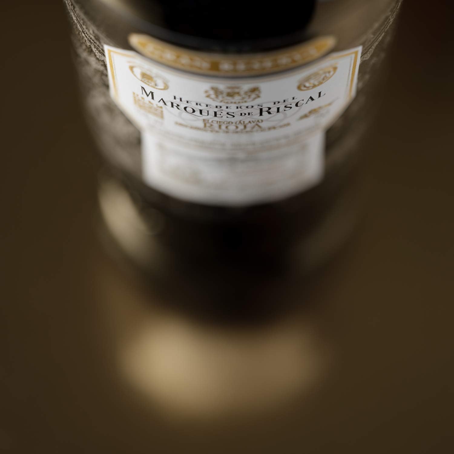 Marques De Riscal Gran Reserva, Vino Tinto, Denominación de Origen Calificada Rioja, Variedad Tempranillo, 32 meses en barrica de roble francés, botella de 750 ml