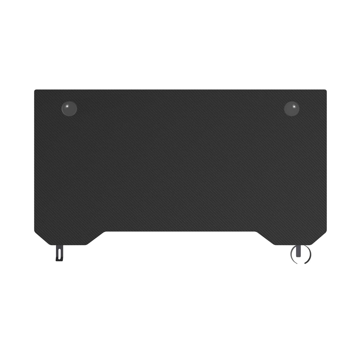 Newskill Belenor, tavolo da gioco ergonomico, 120x60x75cm, struttura in metallo, supporto per cuffie e bevande, struttura in carbonio, gestione dei cavi, fino a 200 kg, nero