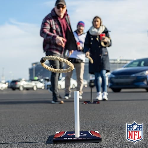 Wild Sports 1-3-11360-CL112D Nfl Quoits Set With Direct Print Hd Team Graphics – Tailgate Ring Toss Game – Great Gift For Any Football Fan! Ring Toss Family Outdoor Games thumb #5