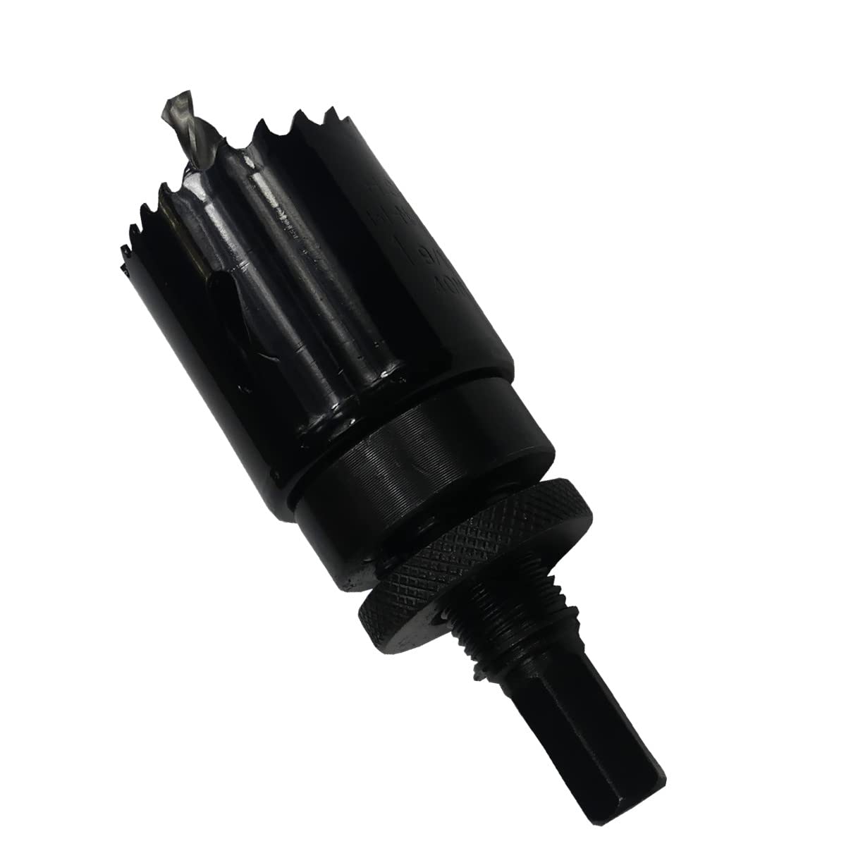 Broca de corona Ø33 mm HSS-Bi-Metall broca de lata, corona de perforación, sierra circular con adaptador Bohrfux.