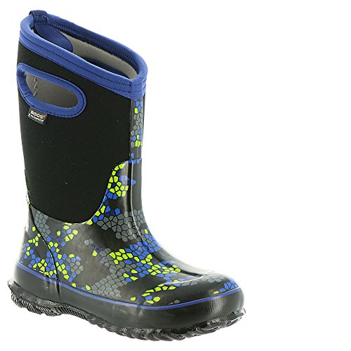 Bogs Kids Classic Flower Stripes Winter Snow Boot