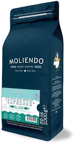 Moliendo Finest Coffee Ravello Espresso Blend Kahve (Çekirdek) 1000 g