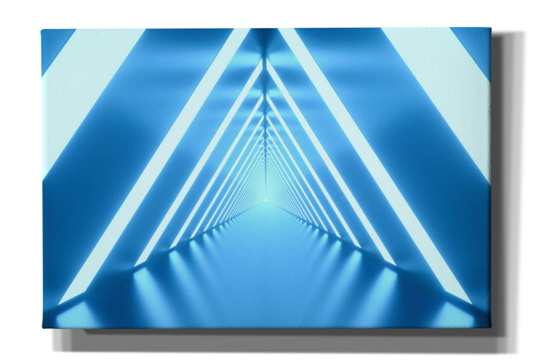 Epic Graffiti 'at The End of The Tunnel' by Epic Portfolio, Canvas Wall Art, 60