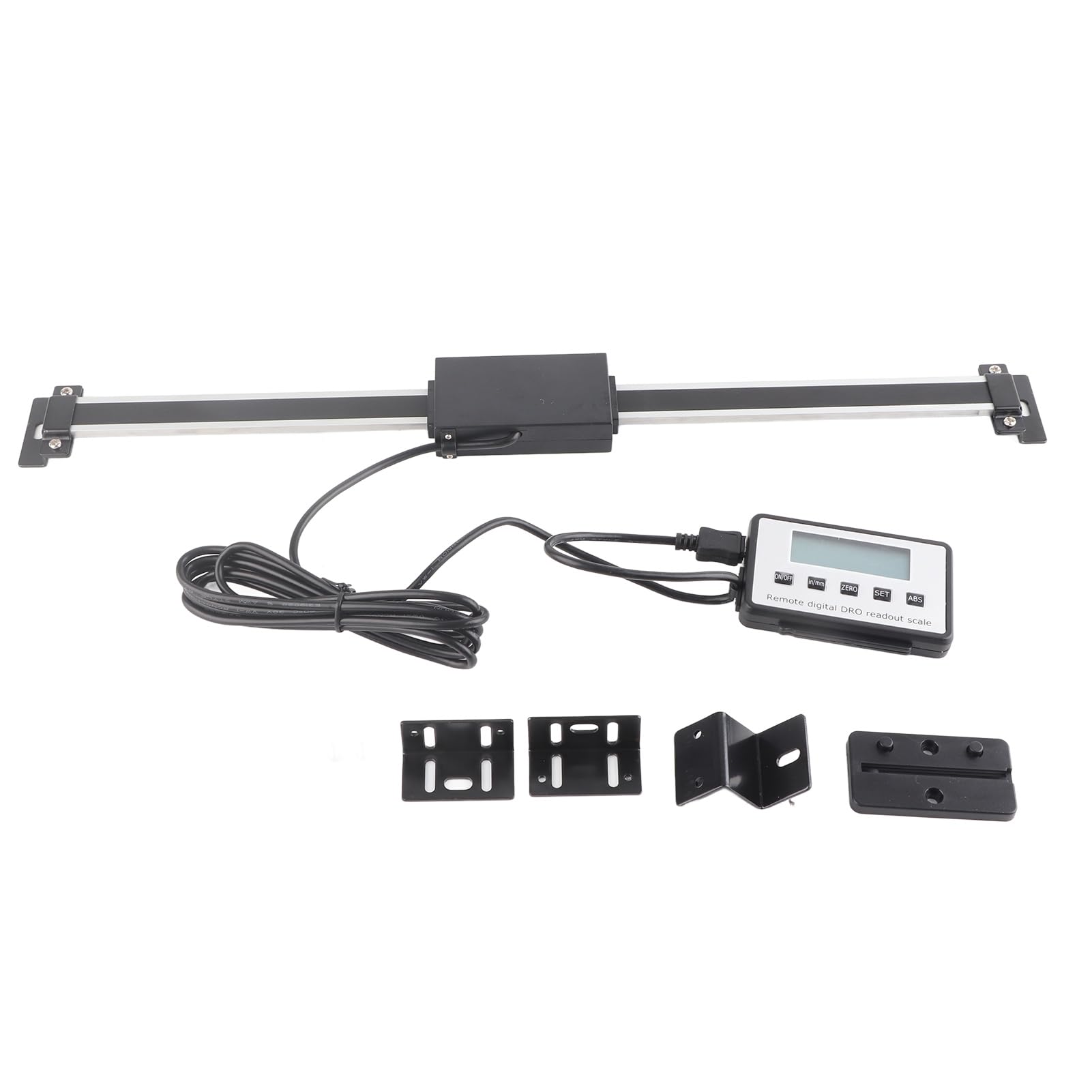 Respicefinem Scale Ruler Practical 44. 0×7. 0×4. 0 0 300Mm Accurate Digital LCD Readout Scale for Milling Machines Lathes DRO for Milling Machine