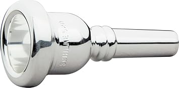 Schilke Standard Large Shank Trombone Mouthpiece in Silver 52D Silver