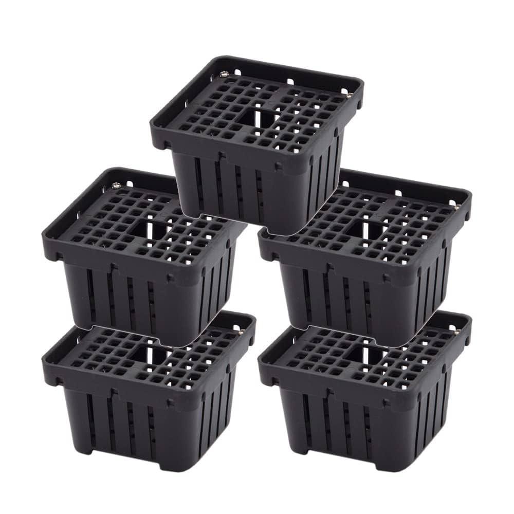 4個セット】ステンレスバスケット ビカクシダ コウモリラン