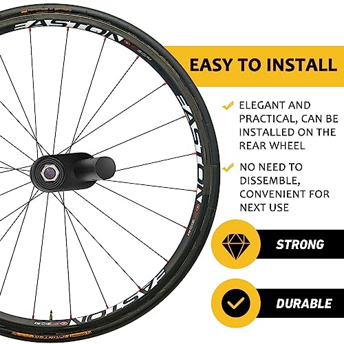 Fahrradanhänger Kupplung – Robuster Stahl Fahrradanhänger Adapter mit Sicherungsstift, Universal Fahrrad Anhängerkupplung für Hundeanhänger (bis 45kg)