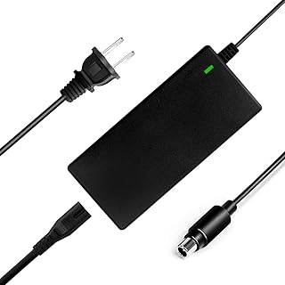 YOZYU 42V 2A Electric Scooter Charger,Power Adapter for Segway Ninebot MAX G30LP ES2 ES4 ES1L F20 F30 F40 E22 E25 Xiaomi Mijia M365 Pro2 1S Lime-S Hiboy S2R Electric Scooter with 36V Li-ion Battery