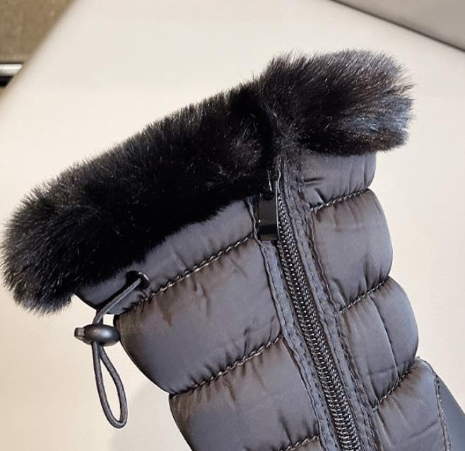 Soft and warm wool comfortable snow boots for girls, outdoor walking, hiking4