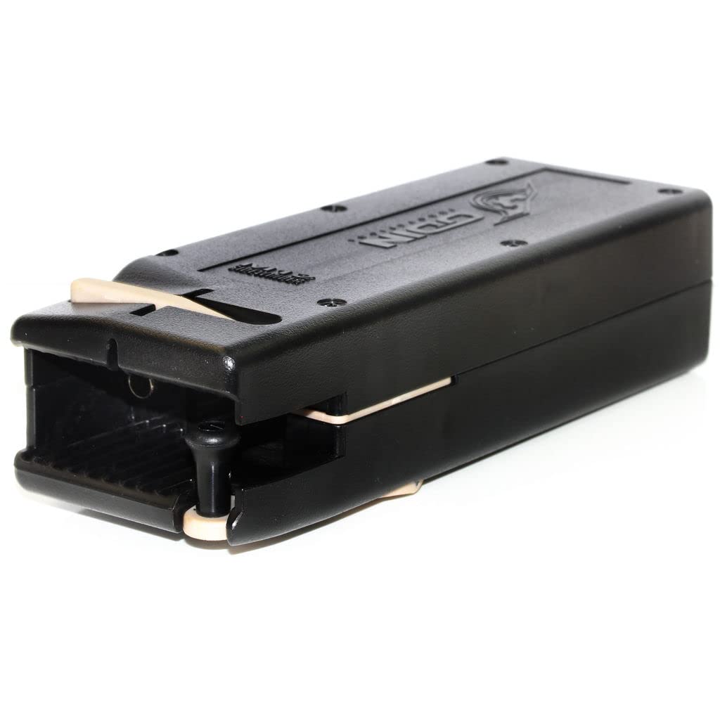 Airsoft Softair Ausrüstung PTS Odin Innovations M12 Sidewinder Speed Loader Geschwindigkeitslader (1600rd Kapazität) Schwarz