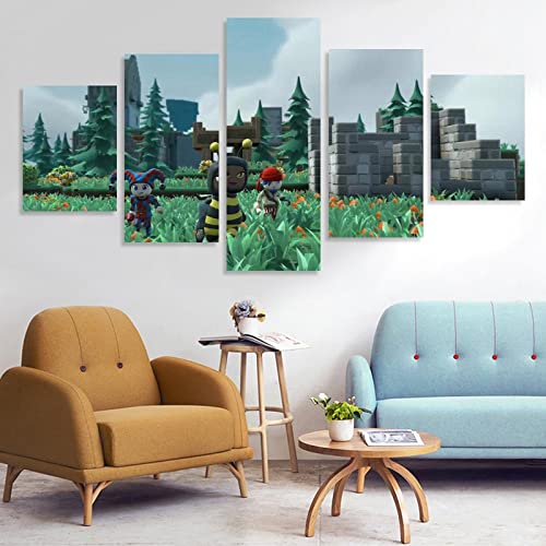 LIFUQING la leggenda di Zelda 5 pannelli quadro