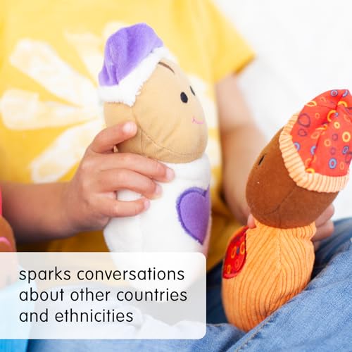 Set de 6 muñecos sensoriales para bebés y niños pequeños miniatura 3