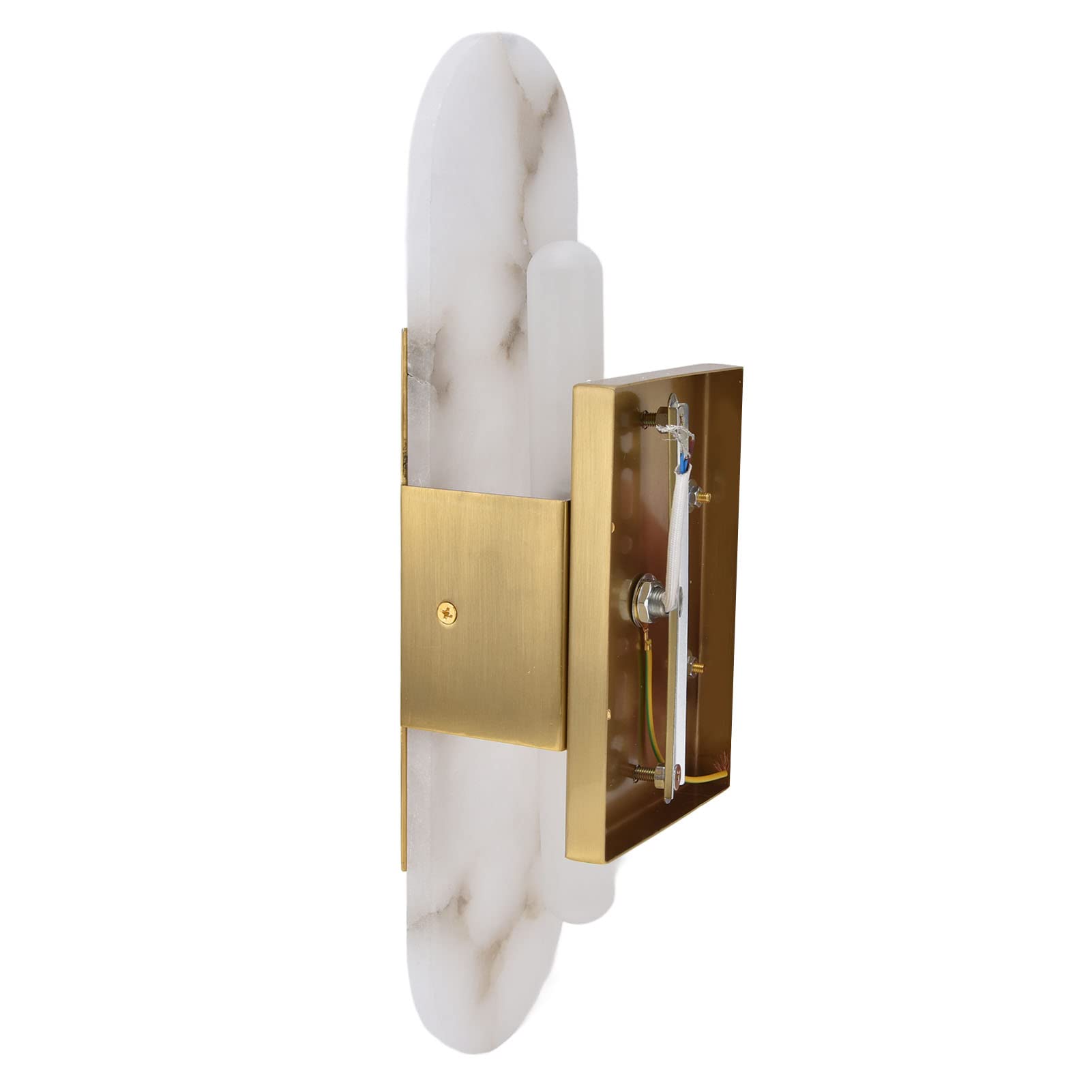 mumisuto Wall Sconces, Wall Light Contemporary Marble Wall Sconce Lamp for Living Room Bathroom Corridor 100V‑240V