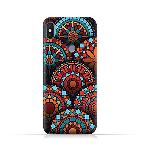 AMC Design Xiaomi Redmi S2 / Y2 TPU Silicone Protective case with Geometrical Mandalas Pattern