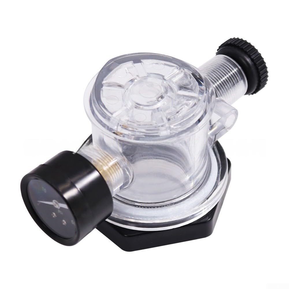 Jauge Pression 60psi Plastique pour affichage Jauge Pression | pour affichage , lecture pour facile nuit, boîtier pour robuste, 60psi max, entretien piscine simplifié