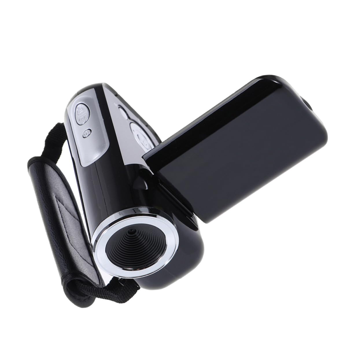 Kichvoe Caméra Vidéo Numérique Mini Dv Zoom Numérique 16x, Écran Tft 2 Pouces, Capteur 5mp, Mémoire Extensible Jusqu'à 32 Go, pour Enregistrement Portable