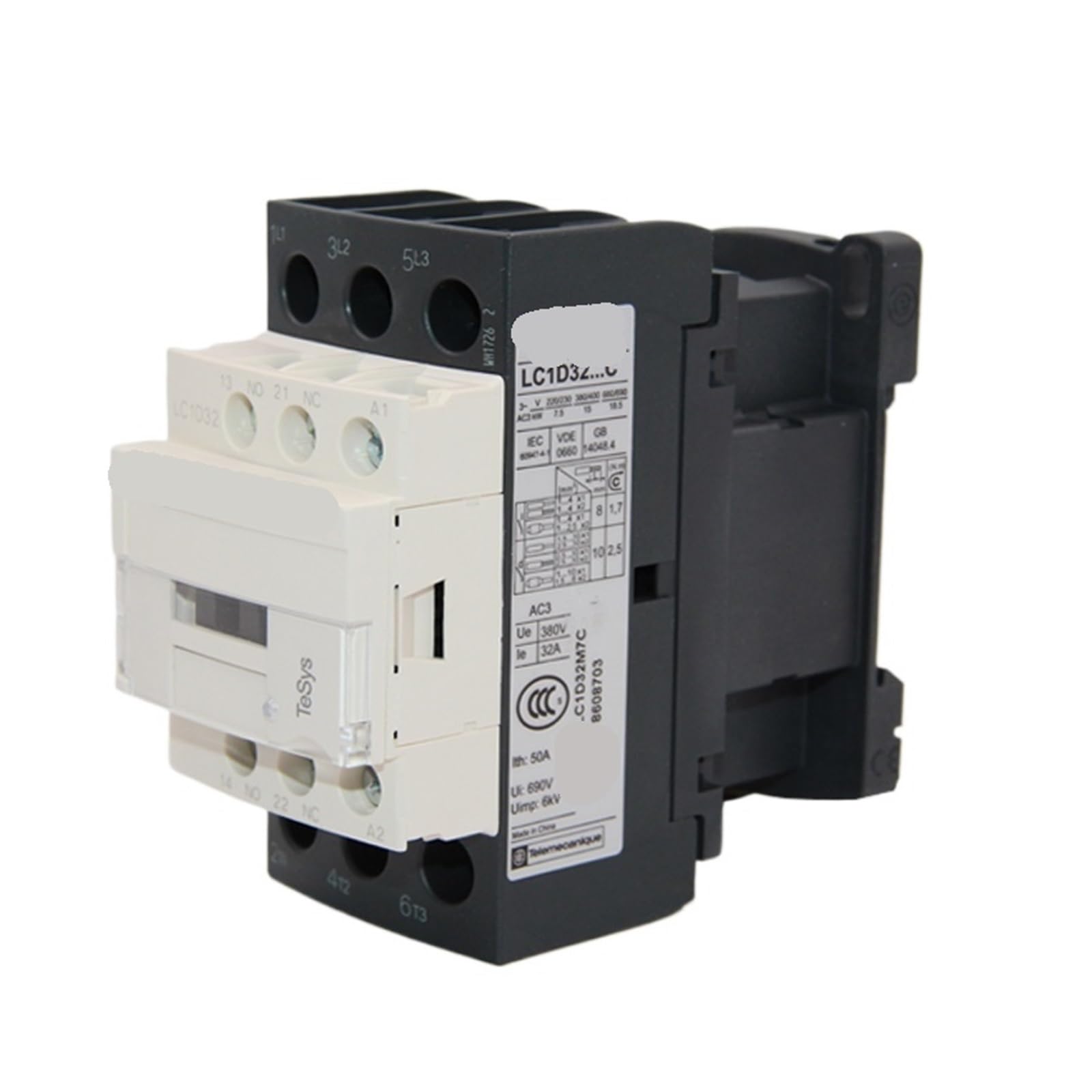 PVTLCYBI Contactor LC1D09 LC1D12 LC1D18 BC7 F7C M7C Q7C 24V 110V 220V 380V BC7 F7C M7C Q7C 24V 110V 220V 380V(LC1D12M7C 12A 220V)