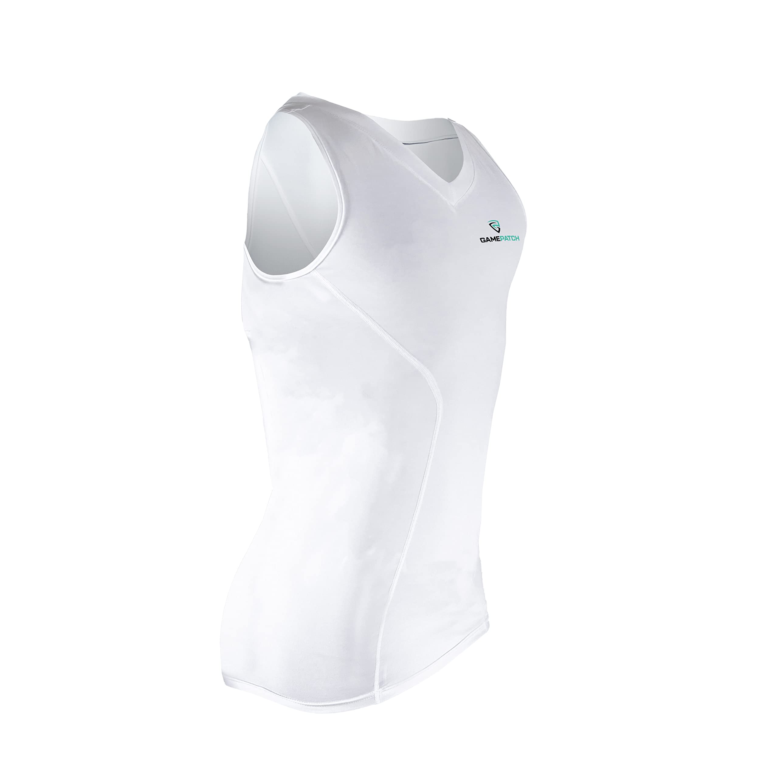 Ärmelloses Kompressionsshirt, Oberkörper-Sportbekleidung, Muskelregeneration und Unterstützung, Quick Dry-Technologie