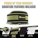 Dip Belt for Weight Lifting with 36” Heavy-Duty Steel Chain, Comfortable Neoprene & Strong Stitching, Weighted Belt Ideal for Bodybuilding, Powerlifting, Pull Ups & Squats - Image 2