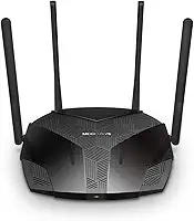 MR80X Roteador Mercusys WiFi 6, AX3000 Doble Band, CPU Qualcomm Dual-Core, 4 Gigabits, totalmente configurável. (MR80X V4)