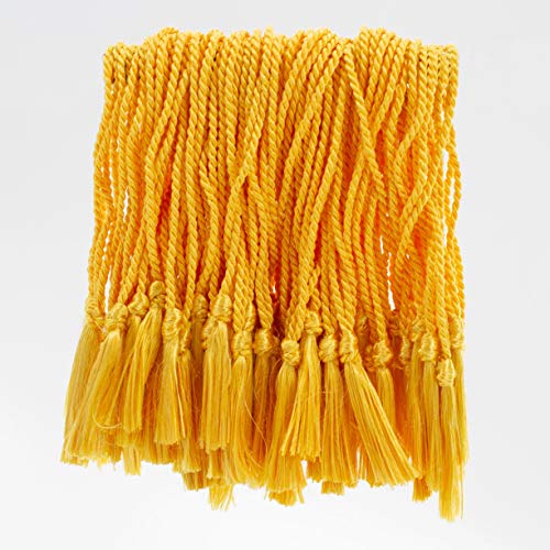 Tassel Depot 100 Floss Bookmark Tassels - Gold (Yellow)