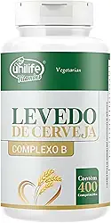 Levedo de Cerveja Unilife (Complexo B) 400 Comp