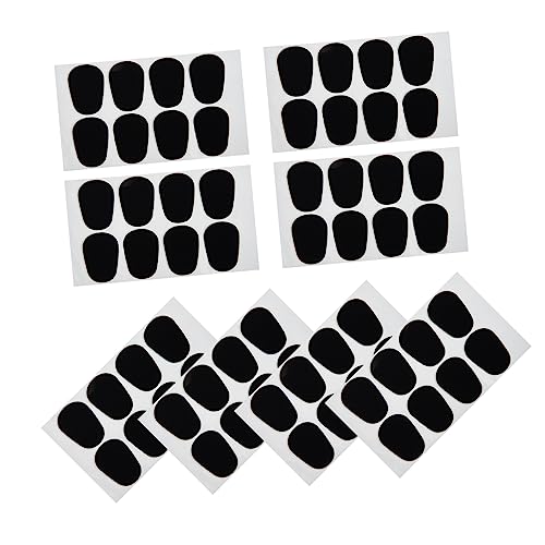 VANZACK 64Pcs Alto Saxophone Tooth Pads Durable Cushions for Comfort and Vibration Reduction Easy Replacement for Saxophone and Clarinet Mouthpieces