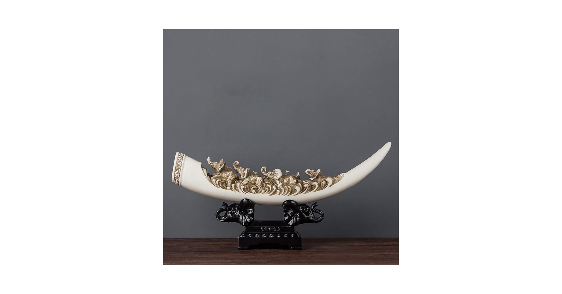 Amazon.co.jp: ヨーロッパスタイルの象牙の装飾品、象牙像工芸品