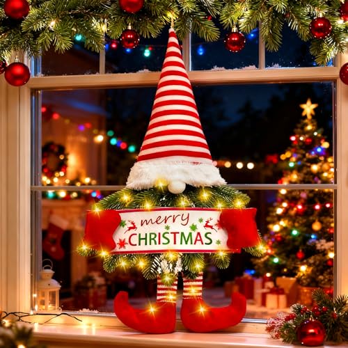 BBLTIFF Türkranz Weihnachten, Weihnachtskranz Türkranz 50 × 30CM,...