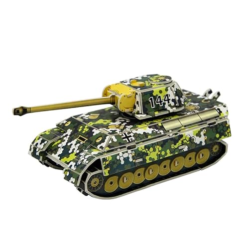 Gishia Diy 3D Jigsaw Puzzle Toys Paper And Eps Foam Board For Kids And Adults Fun And Creative Diy Toy Model Building Kit For Kids Toys For Girls And Boys. Transportation(Jaguar Tank) #TOP7