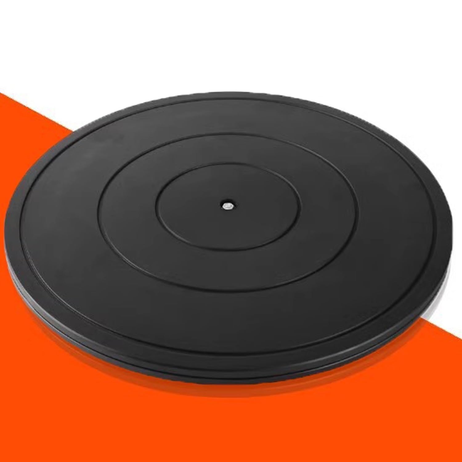 Plataforma giratoria Base Giratoria 20/25/30/40cm Placa Giratoria Universal para TV/Monitor, Soporte Giratorio Redonda 360°, Multiusos Plástica Tocadiscos para Plantas Bonsai(16 inch/40 cm)