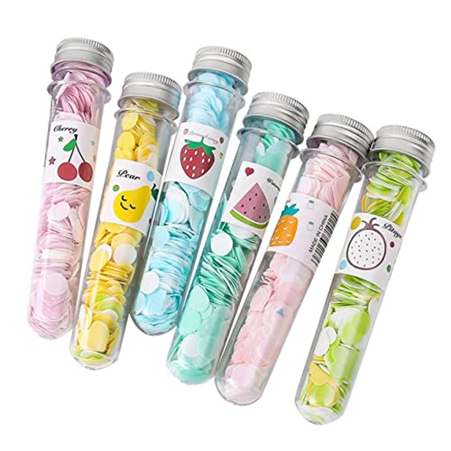 TOYANDONA 3 Series Papel De Jabón Portátil Quitando Exterior Limpieza Lavar Escama Detergente Mini Papel De Jabón 6 Piezas X 3
