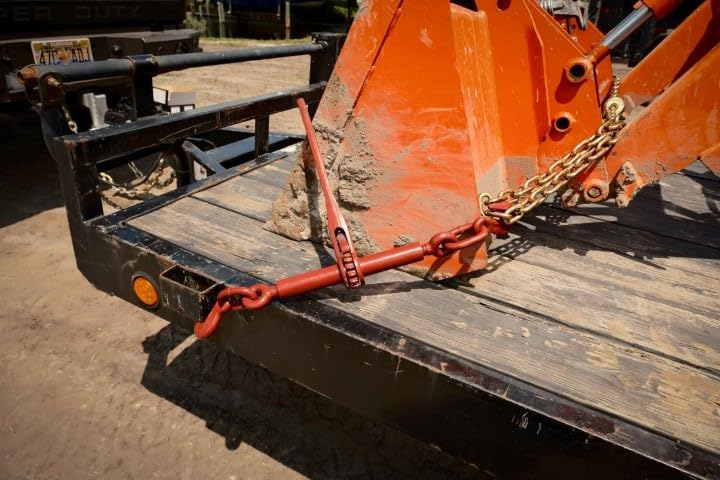 Image of BulletProof Hitches - 5 /16 inch - 3 /8 inch Ratchet Binder - Chain Binders Rated to 19,000 lbs with 5,400 lb Working Load Limit - 5 /16-3 /8 Ratchets for Grade 70 Transport Chains - DOT Compliant
