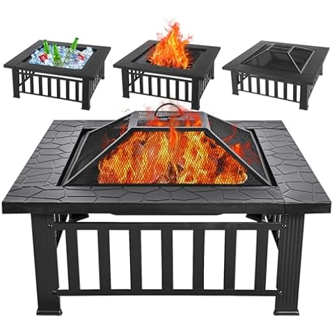 Panovue 32-Inch Multifunctional Fire Pit Cover
