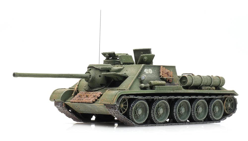 USSR SU 85 1/87 HO Scale (3.7 inch Miniature Finished Model) (6870363)