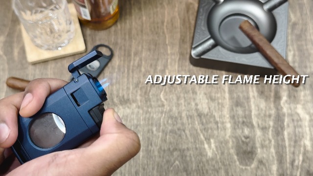 Encendedor triple antorcha Visol con cortador integrado miniatura 7