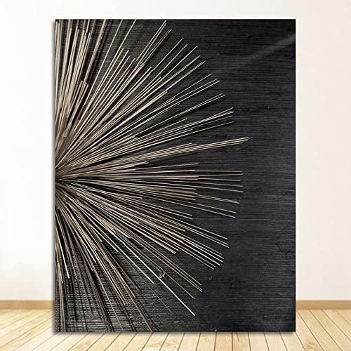 Pósteres de lona circulares dsdsgog con textura visual de madera 6