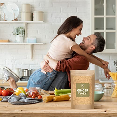Ingwer Pulver 250g - Kräuter Gewürz - Ingwerwurzel - Ginger Powder - Ingwerpulver Gemahlen zum Kochen - Ideal für Ingwer… - Image 6