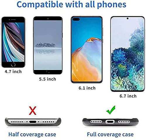 2PCS Corda ajustável para smartphone Correia de pescoço para celular Corda de mão, compatível com to