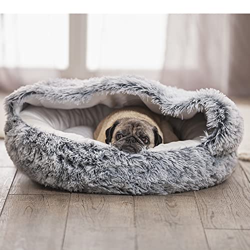Weltbild Katzen- und Hundebett Kuschelhöhle - Kuschelhöhle Katze Kuschelhöhle Hund Ø 60 cm aus Plüsch als Schlafkorb Katze oder Hundebett Höhle waschbar