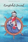  Kreuzfahrt Journal: Ein Reisetagebuch zum Selberschreiben und ausfüllen für die Kreuzfahrt - Das Tagebuch für Erwachsene / Cover mit Leuchtturm / ... Tagebuch in praktischen A5 - Reise Zubehör