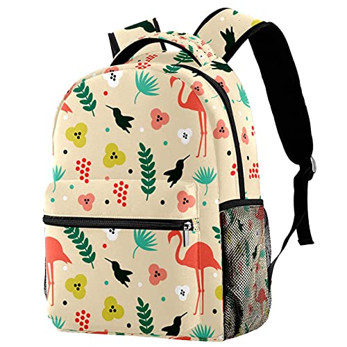 Mochila para portátil casual con gran capacidad de carga y estampado romántico
